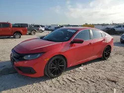 Salvage cars for sale at Houston, TX auction: 2019 Honda Civic Sport