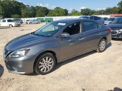 Nissan salvage cars for sale: 2017 Nissan Sentra S