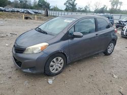 Salvage cars for sale at Tifton, GA auction: 2012 Toyota Yaris