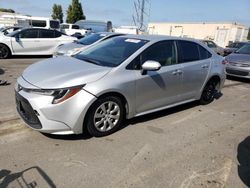 Salvage cars for sale at Hayward, CA auction: 2020 Toyota Corolla LE