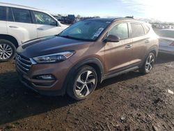 Salvage cars for sale at Elgin, IL auction: 2016 Hyundai Tucson Limited