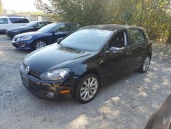 Volkswagen Vehiculos salvage en venta: 2012 Volkswagen Golf