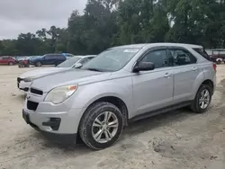 Salvage cars for sale at Ocala, FL auction: 2014 Chevrolet Equinox LS