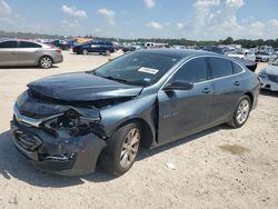 Salvage cars for sale at Houston, TX auction: 2019 Chevrolet Malibu LT