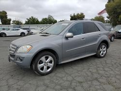 Mercedes-Benz salvage cars for sale: 2010 Mercedes-Benz ML 350 Bluetec