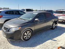 2009 Toyota Corolla Base en venta en Temple, TX