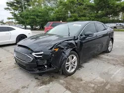 Ford salvage cars for sale: 2018 Ford Fusion SE