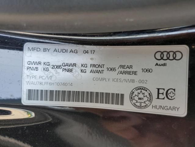 2017 Audi A3 Premium