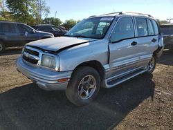 Chevrolet salvage cars for sale: 2001 Chevrolet Tracker LT