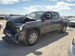 Salvage cars for sale at San Antonio, TX auction: 2022 Toyota Tundra Crewmax SR