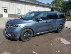 Salvage cars for sale at York Haven, PA auction: 2024 KIA Carnival SX