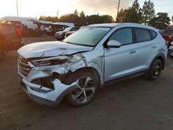 Salvage SUVs for sale at auction: 2016 Hyundai Tucson Limited