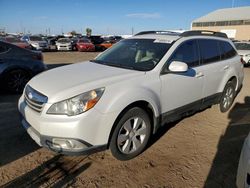 Salvage cars for sale at Brighton, CO auction: 2011 Subaru Outback 2.5I Premium