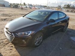 Salvage cars for sale at Riverview, FL auction: 2018 Hyundai Elantra SEL