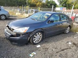 Honda Accord ex salvage cars for sale: 2006 Honda Accord EX