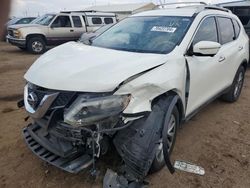 Nissan salvage cars for sale: 2015 Nissan Rogue S