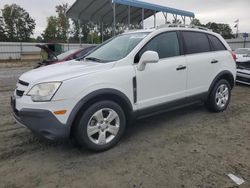 Salvage cars for sale at Spartanburg, SC auction: 2013 Chevrolet Captiva LS