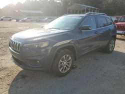 Jeep salvage cars for sale: 2021 Jeep Cherokee Latitude LUX