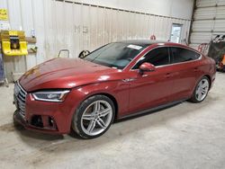 Salvage cars for sale from Copart Abilene, TX: 2018 Audi A5 Premium Plus S-Line