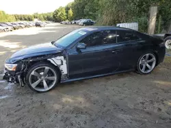 Salvage cars for sale at North Billerica, MA auction: 2014 Audi RS5