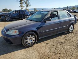 Salvage cars for sale at San Martin, CA auction: 2000 Honda Civic Base