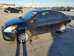 Salvage cars for sale at Grand Prairie, TX auction: 2017 Nissan Versa S