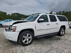 Salvage cars for sale at Houston, TX auction: 2013 Chevrolet Suburban C1500 LTZ