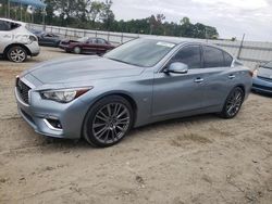 Salvage cars for sale at Spartanburg, SC auction: 2019 Infiniti Q50 Luxe