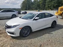 Salvage cars for sale at Concord, NC auction: 2020 Honda Civic EXL