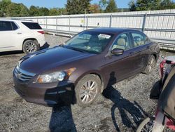 Salvage cars for sale from Copart Grantville, PA: 2011 Honda Accord EXL