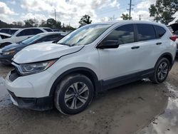 Salvage cars for sale at Riverview, FL auction: 2019 Honda CR-V LX