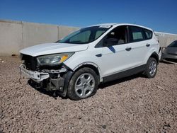 Salvage cars for sale at Phoenix, AZ auction: 2017 Ford Escape S