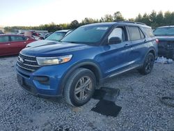 Salvage cars for sale at Memphis, TN auction: 2022 Ford Explorer XLT