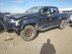 Toyota Tundra salvage cars for sale: 2022 Toyota Tundra Crewmax SR