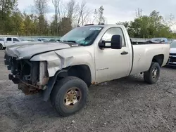 Salvage cars for sale at Leroy, NY auction: 2007 Chevrolet Silverado K2500 Heavy Duty