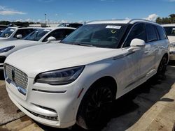 Salvage cars for sale at Riverview, FL auction: 2021 Lincoln Aviator Reserve