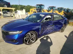 Honda Accord Hybrid Sport salvage cars for sale: 2022 Honda Accord Hybrid Sport