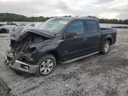 Salvage trucks for sale at Gastonia, NC auction: 2015 Ford F150 Supercrew