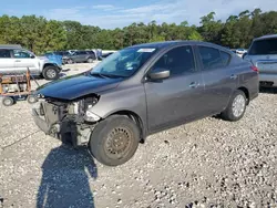 Salvage cars for sale at Houston, TX auction: 2017 Nissan Versa S