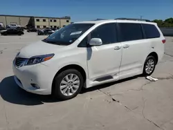 Toyota salvage cars for sale: 2016 Toyota Sienna XLE