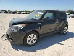 Salvage cars for sale at San Antonio, TX auction: 2015 KIA Soul