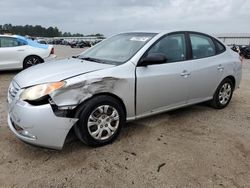 Salvage cars for sale at Harleyville, SC auction: 2010 Hyundai Elantra Blue