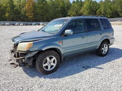 Salvage cars for sale at Gainesville, GA auction: 2006 Honda Pilot EX