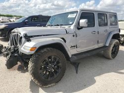 Jeep salvage cars for sale: 2021 Jeep Wrangler Unlimited Sahara