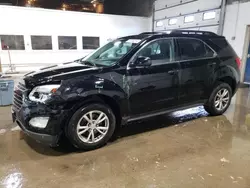 Chevrolet salvage cars for sale: 2016 Chevrolet Equinox LT