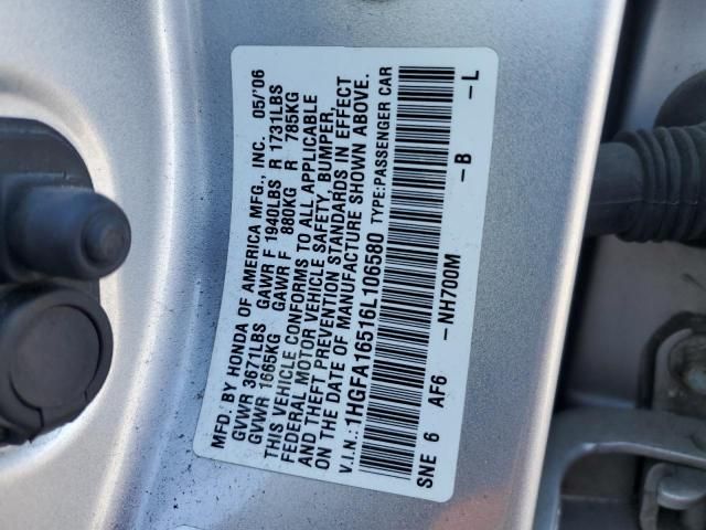 2006 Honda Civic LX