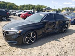 Salvage cars for sale at Windsor, NJ auction: 2020 Honda Accord Sport