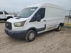 Salvage trucks for sale at Houston, TX auction: 2015 Ford Transit T-350