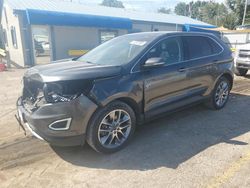 Salvage cars for sale from Copart Wichita, KS: 2015 Ford Edge Titanium