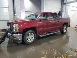 Salvage cars for sale at Ham Lake, MN auction: 2014 Chevrolet Silverado K1500 LT